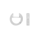 Rhod. Silber matt system-Creolen Linda 3,5x16mm