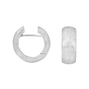 Rhod. Silber matt system-Creolen Kira 8*20mm