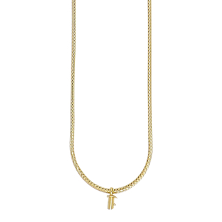 Vergoldet Silber Kette 80cm