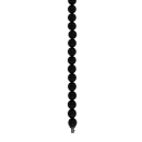 Onyx System-Kette Matt  8mm 45cm