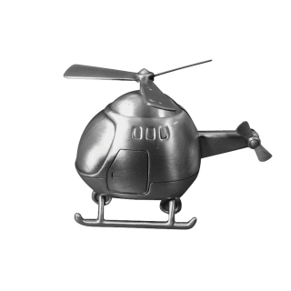 Hubschrauber Sparbüchse verzinnt
