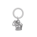 Elefant Rassel Versilbert