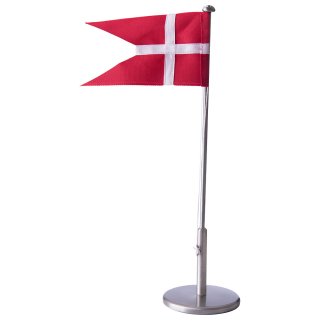 Verzinnter Flaggenmast 40 cm blanker Fuẞ