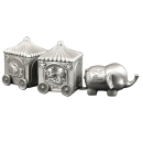 Verzinnte Box Erster Zahn/Haarlocke Elefant