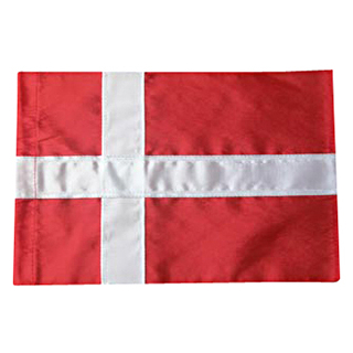 Dänische Flagge Dannebrog 40 cm 10x16 cm