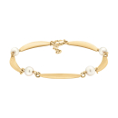 Siersbøl 14kt. Gold Armband Perle 18+2cm