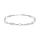 Siersbøl Silber Rhodiniertes Armband Perle 18+2