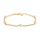 Siersbøl 8kt. Gold Armband Perle 18+2cm