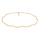 Siersbøl 8kt. Gold Collier Perle 42+3cm