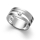 925/- Ring matt., Brillant 0,02ct W-SI