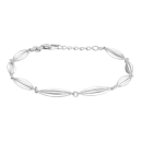 Rhod. Silberarmband Käfig