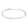 Rhod. Silberarmband Käfig