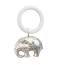 Elefant Rassel versilbert