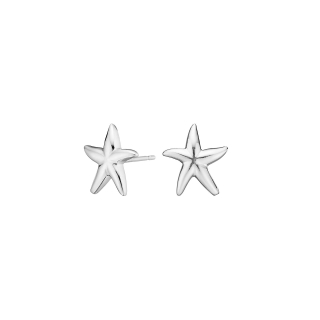 Rhd. Silber Ohrstecker Seestern SEA52