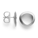 925/- Ohrstecker matt./Sand Matt