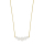 9kt. Gold halskette m/ FWK Perlen