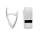 925/- creol, rho. Poliert