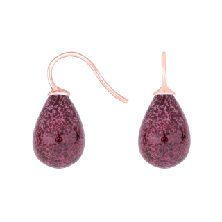Rosév S. Ohrring Böhmisches Quarz-Glas Farbe15