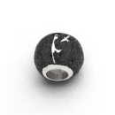 "Sylt Bead"Lavas. rhod. Silb. 925
