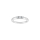 14kt. Weissgold Allianzring m/dia. 3x0.05ct W/SI