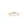 14kt. Goldring m/0.015ct W/SI