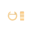 8kt. Gold System-Creolen Nora 13x5,5mm