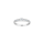 HEART Weissgoldring m/dia. 0.40ct W/SI