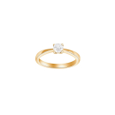 HEART Goldring m/dia. 0.40ct W/SI