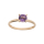 14kt. Goldring m/Amethyst