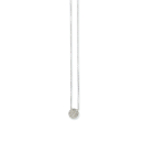 Rhod. Silber Kette m/cz