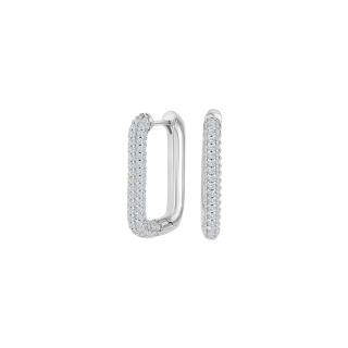 Rhodinierte Silber Ohrstecker MIMINOR