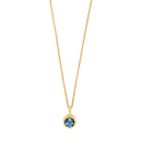 SHAPE Silber Vergoldet Anhänger London Topaz