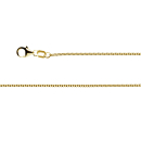 925/- RundankerKette Karabiner vg. 1,5mm 45cm