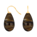 Verg. S. Ohrring Böhmisches Quarz-Glas Farbe83