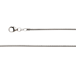 925/- Omegareif Tonda Karabiner 1,6mm 42cm