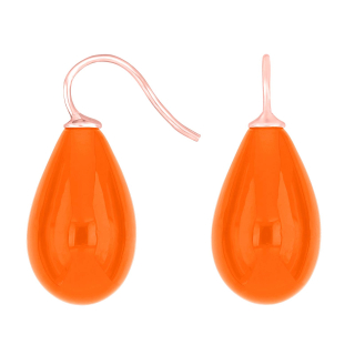 Rosév S. Ohrring Böhmisches Quarz-Glas Farbe68