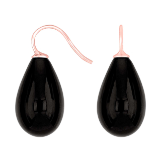 Rosév S. Ohrring Böhmisches Quarz-Glas Farbe95