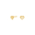 14Kt. Gold Ohringe herz