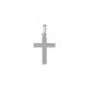 Siersbøl Silber Rhodinierter Anhänger Kreuz 26mm
