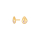 8 Karat Gold Ohrring m. cz