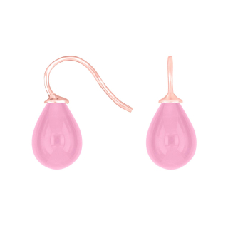 Rosév S. Ohrring Böhmisches Quarz-Glas Farbe11