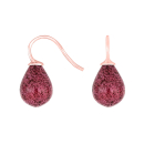 Rosév S. Ohrring Böhmisches Quarz-Glas Farbe15