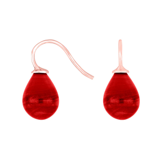 Rosév S. Ohrring Böhmisches Quarz-Glas Farbe16