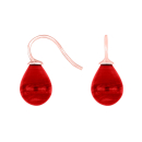 Rosév S. Ohrring Böhmisches Quarz-Glas Farbe16