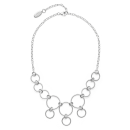925/- Collier, rho. matt./Poliert, 40cm + 5cm