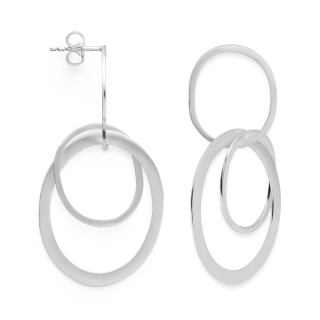 925/- Ohrstecker matt.