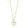 14kt. Goldhertz m/dia. 0.020ct W/SI