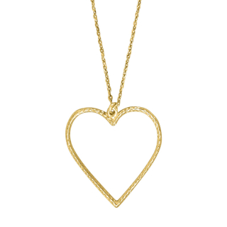 Vergoldet Silber Halskette ADORE52 2
