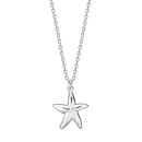 Rhd. Silber Halskette Seestern SEA52
