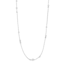 Rhd. Silber Halskette BEADIT52